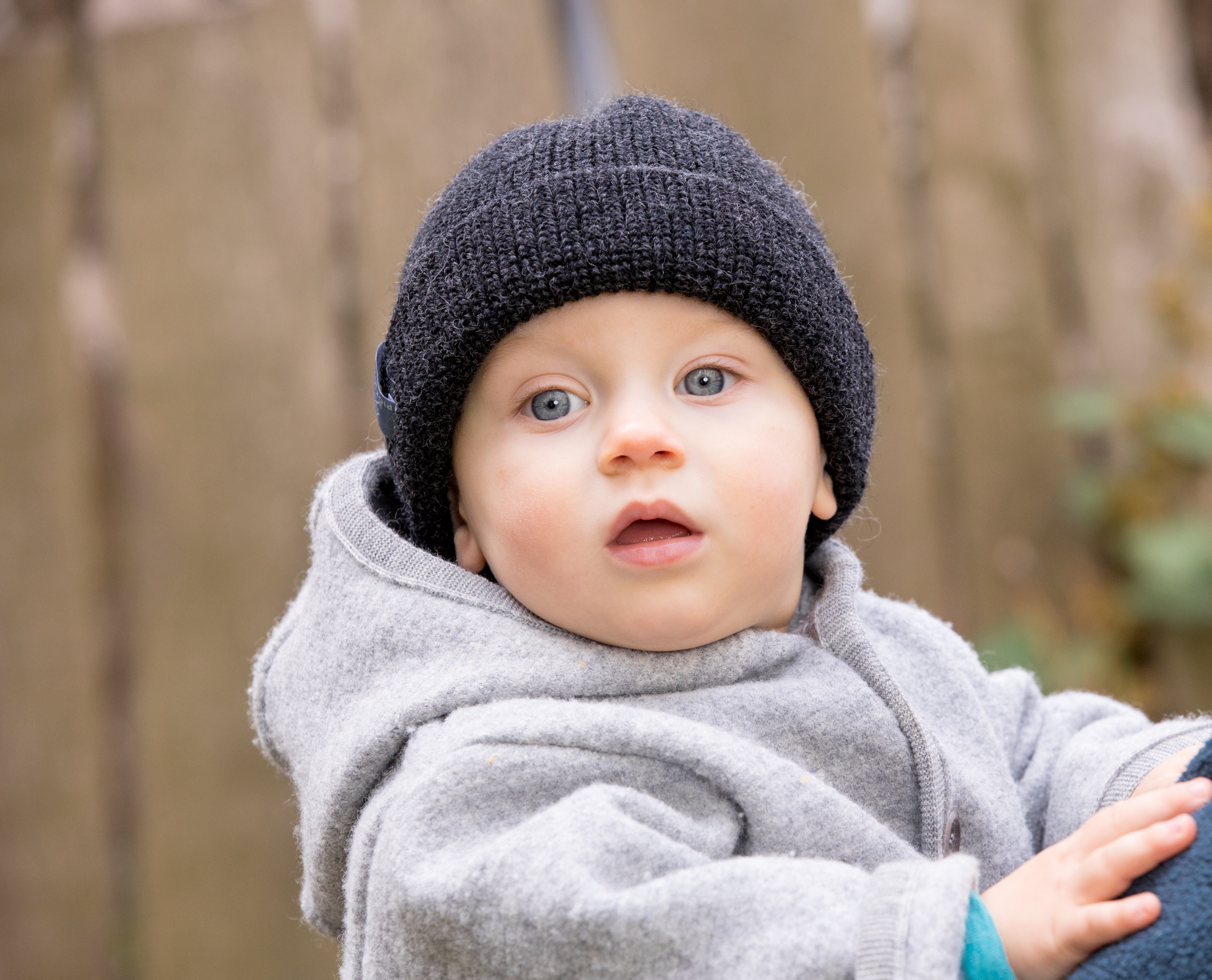 PICKAPOOH Bonnet en Laine Knut - Anthracite