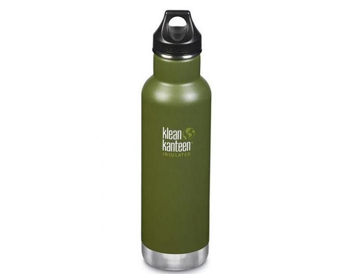 KLEAN KANTEEN Gourde Inox isotherme Fresh Pine - Bouchon Classique - 592 ml