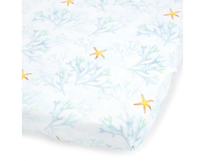 SEVIRA KIDS Drap Housse Bb - Ocan Bleu