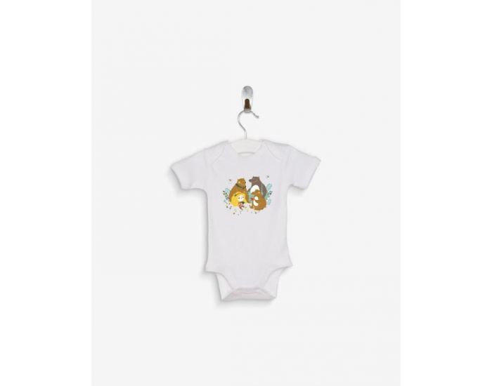 NOS POUSSINS CHRIS Body Blanc Boucle d'Or