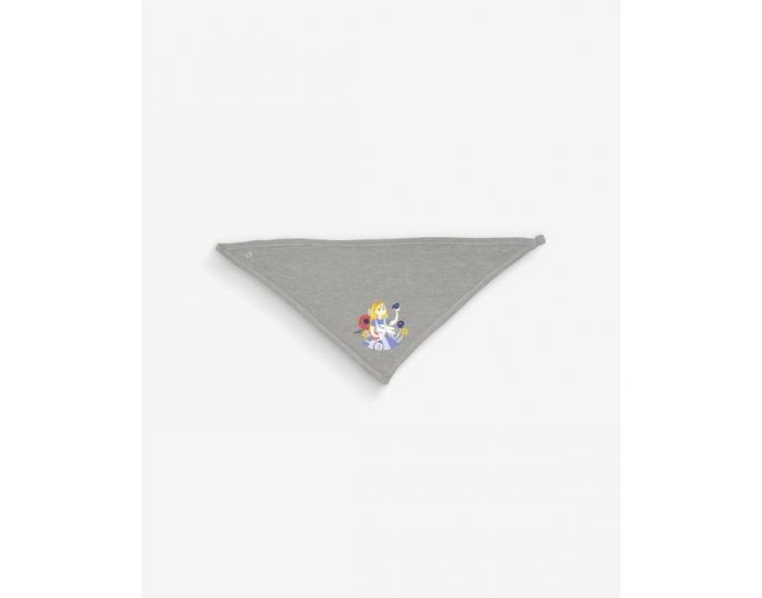 NOS POUSSINS CHRIS Bandana Gris Alice Aux Pays Des Merveilles