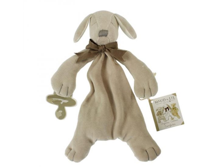 MAUD'N LIL Doudou Chiot en Coton Bio - Ds la naissance