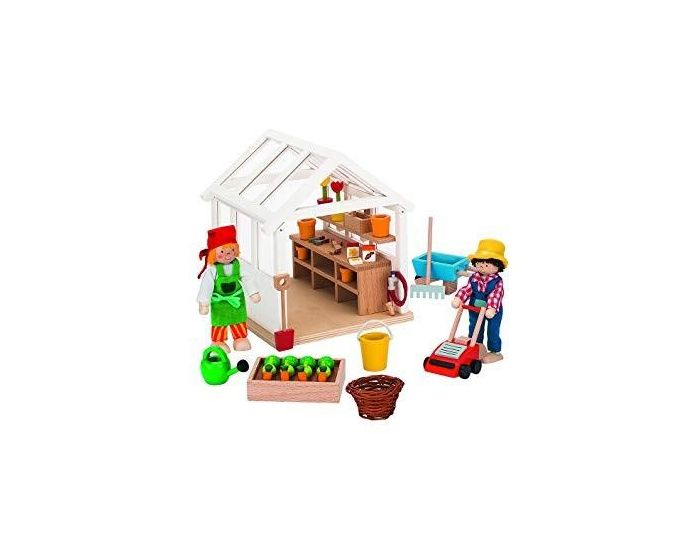 GOKI Poupe articule serre 52 lments - Ds 3 ans