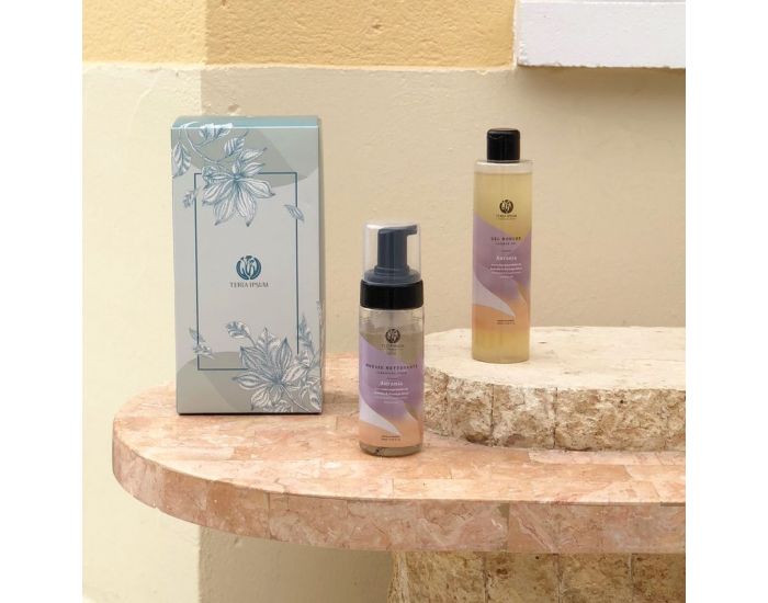 TERRA IPSUM Coffret Duo Fracheur - Gel Douche & Mousse Nettoyante