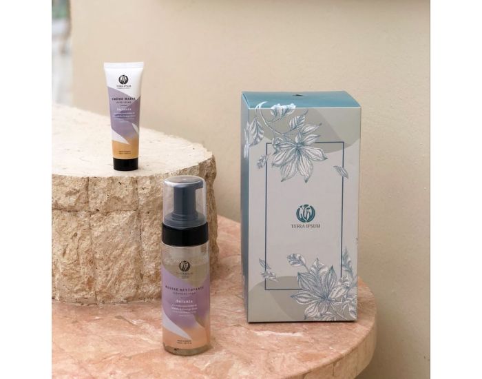 TERRA IPSUM Coffret Duo Protecteur - Mousse Nettoyante & Crme Mains