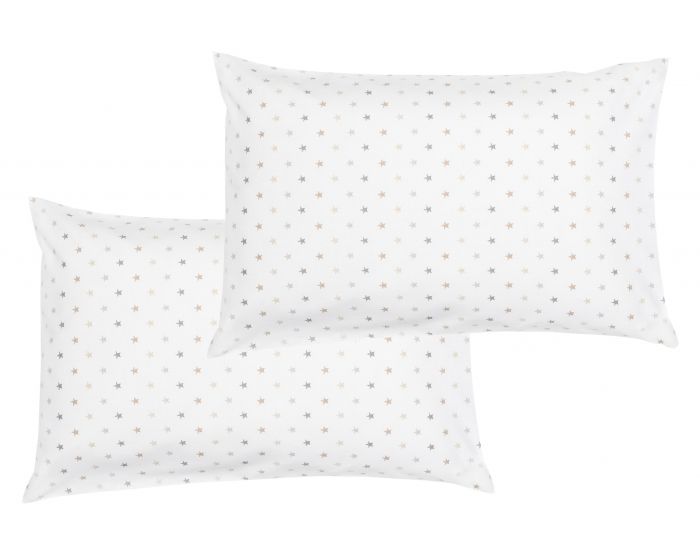 P'TIT BASILE Lot de 2 Taies d'oreiller Bb Motifs 40x60 cm