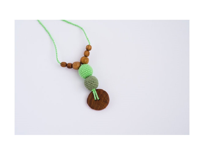 KANGAROO CARE Collier d'Allaitement et de Portage - Green