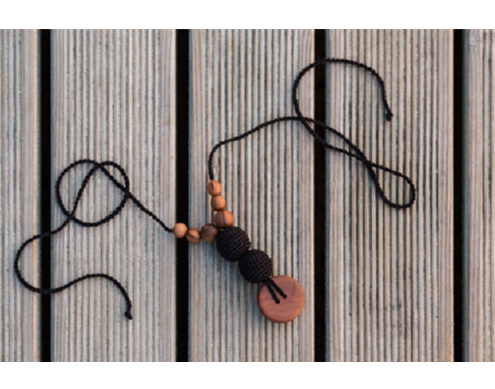 KANGAROO CARE Collier d'Allaitement et de Portage - Black