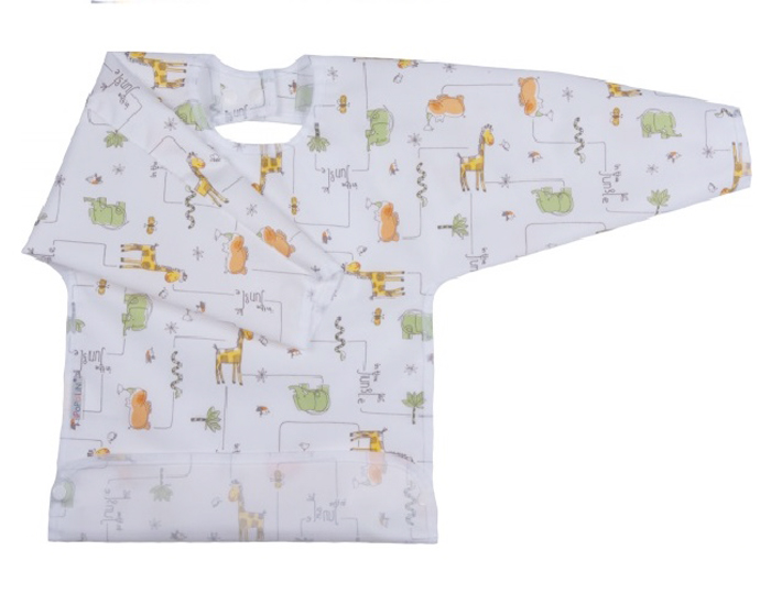 POPOLINI Bavoir Impermable  Manches - Jungle