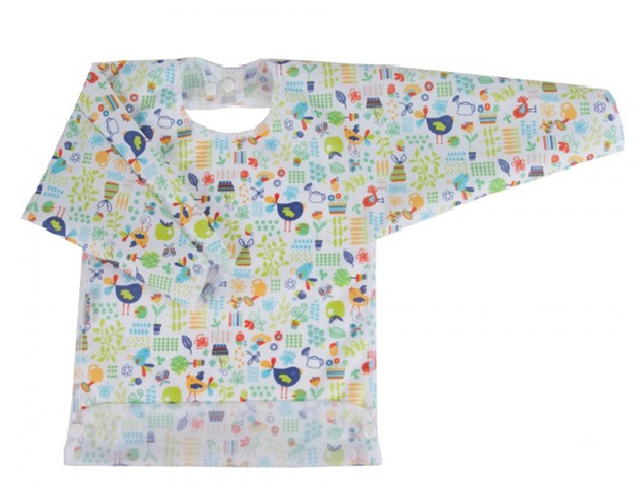 POPOLINI Bavoir Impermable  Manches - Garden Tunes