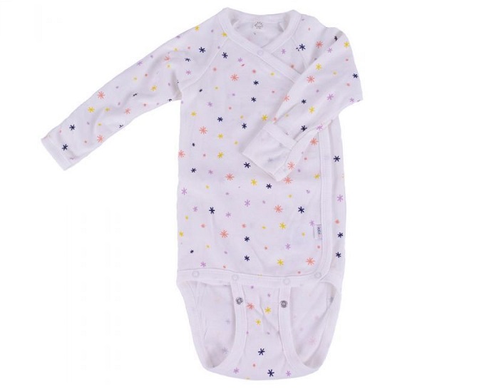 IOBIO Body Crois Manches Longues Anti-Griffures - Etoiles