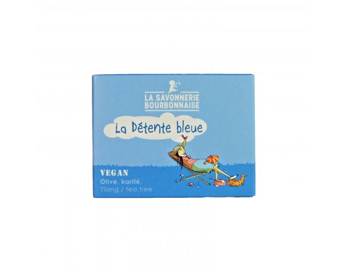 LA SAVONNERIE BOURBONNAISE Savon La Dtente bleue