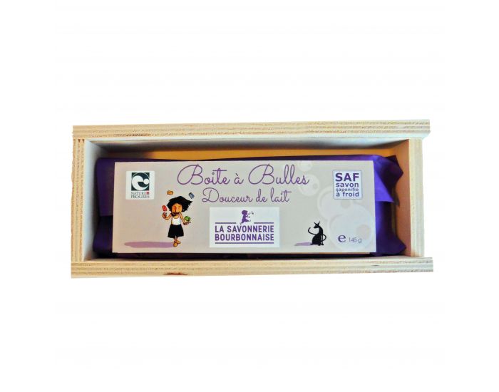 LA SAVONNERIE BOURBONNAISE Boite  Bulles - Douceur de Lait