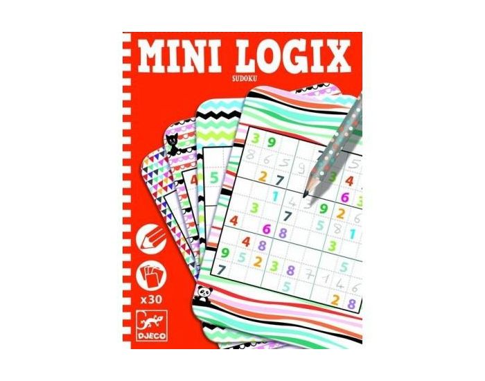 DJECO Mini logix sudoku - D�s 6 ans