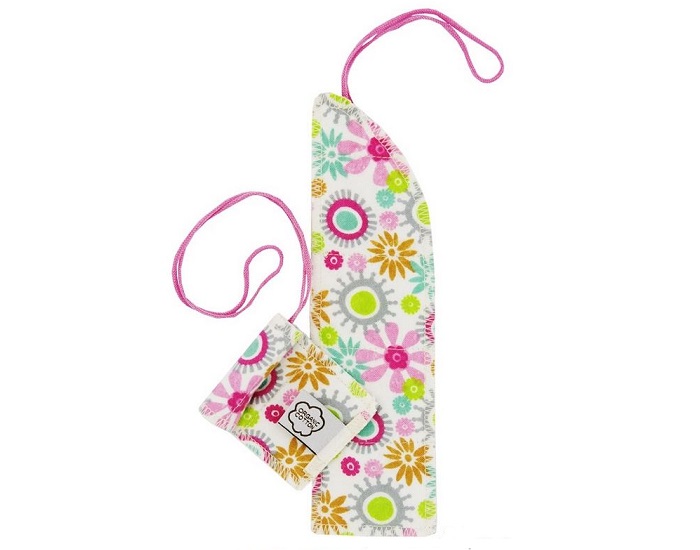 IMSEVIMSE Lot de 8 Tampons Lavables - Fleur