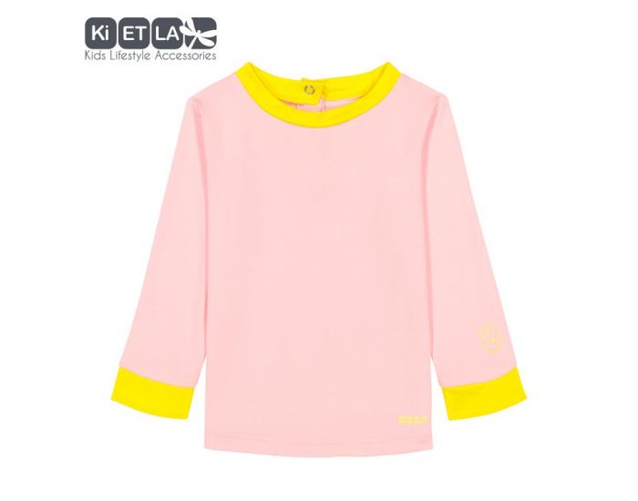 KI ET LA Tee-shirt anti UV Pink/Yellow 12 mois KI&LA