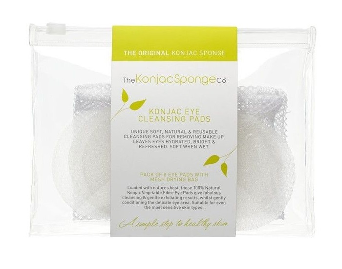 THE KONJAC SPONGE COMPANY Disques Dmaquillants en Konjac - Lot de 8