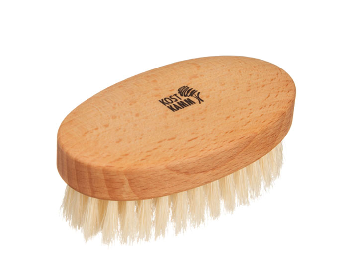 KOST KAMM Brosse de Massage Enfant Ovale en Htre et Poils Souples