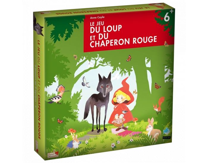 PIXIE GAMES Le jeu du loup et du chaperon rouge - Ds 6 ans