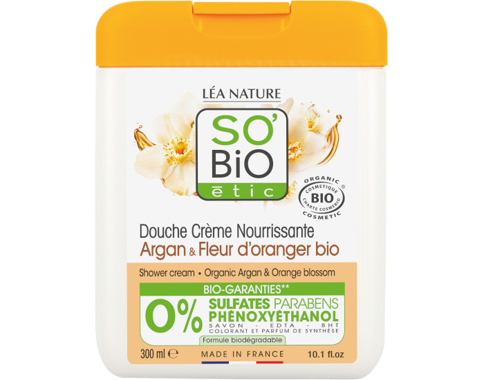 SO'BIO Crme Douche Lait d'Anesse - 300 ml