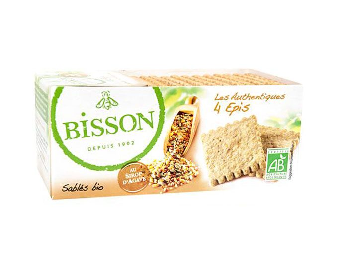 BISSON Biscuit aux 4 �pis - 175g