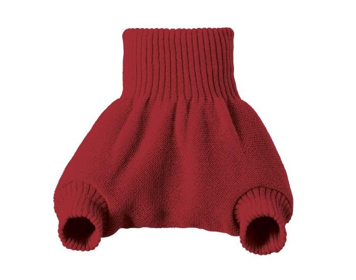DISANA Culotte de protection en laine Mrinos - bordeaux