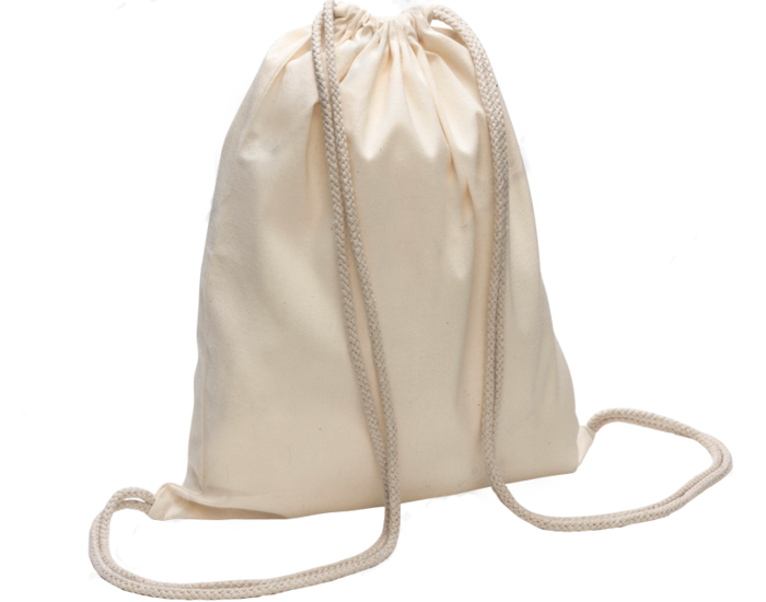 MEMO Sac en Coton Bio  Lacet faon sac  dos