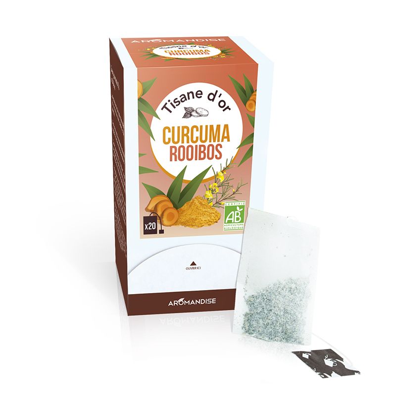 AROMANDISE Tisane D'Or Curcuma Rooibos