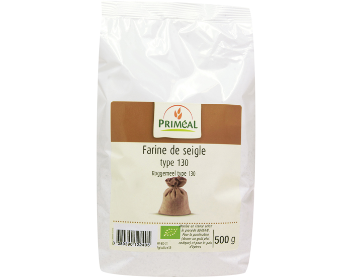 PRIMEAL Farine de Seigle T130 500g