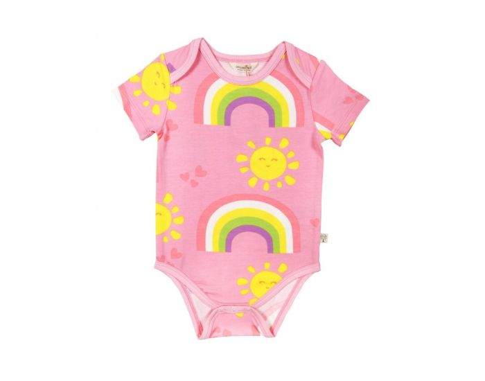 BEBESEO Body Bio Arc En Ciel Manches courtes