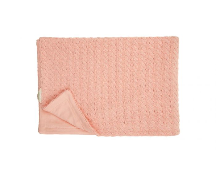 BEBESEO Couverture Bio Tricot 110X75 CM Double Epaisseur