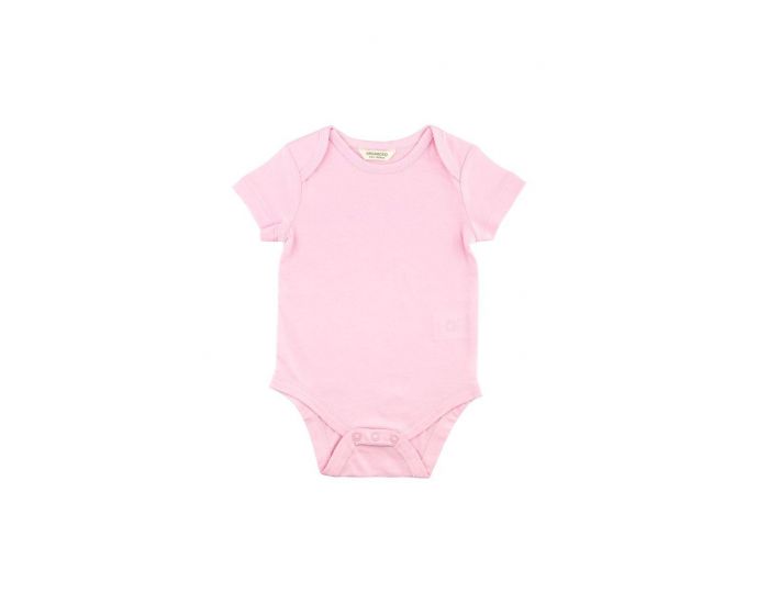 BEBESEO Body Bio Manches Courtes Rose