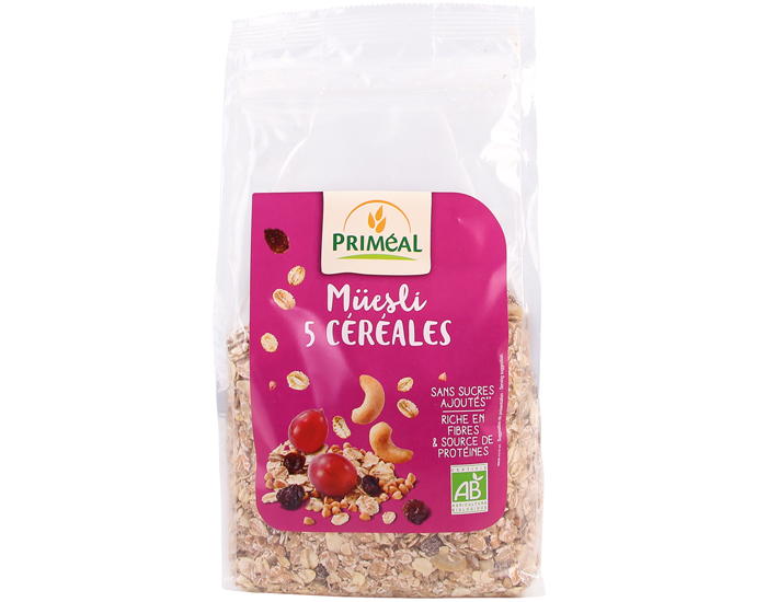 PRIMEAL Muesli 5 Crales  3 kg