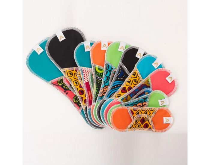 APIAFRIQUE Kit Confort serviettes hyginiques lavables