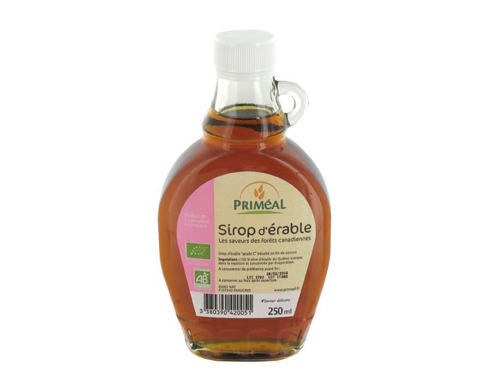 PRIMEAL Sirop d'Érable - 250 ml