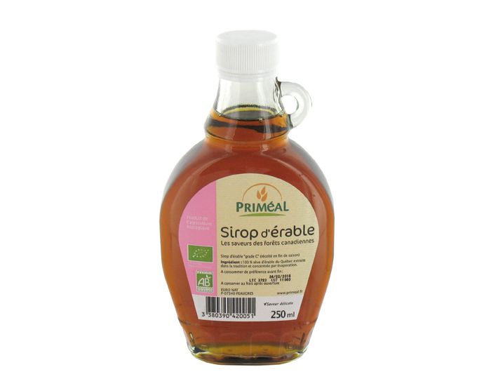 PRIMEAL Sirop d'�rable - 250 ml