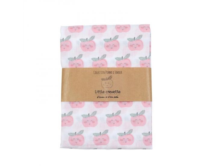 LITTLE CREVETTE Maxi-lange - 120 x 120 cm