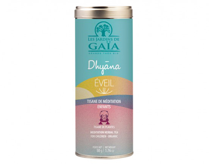 LES JARDINS DE GAA Tisane de Mditation Enfant Dhyna Eveil - Tube 50 g