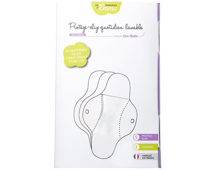 LES TENDANCES D'EMMA Recharge 5 Protge-slips Quotidiens