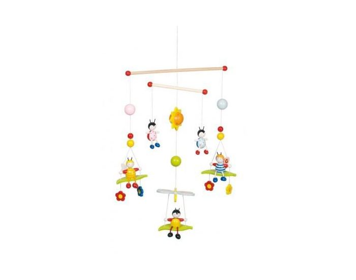 GOKI Mobile 3D Abeille et coccinelle