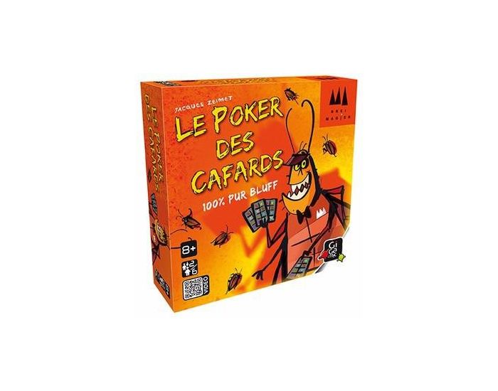 GIGAMIC Poker des cafards - Ds 8 ans