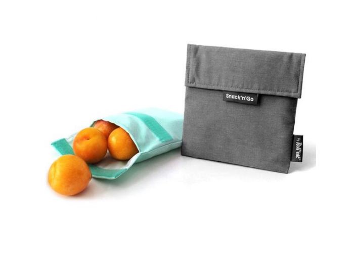 ROLL EAT Sac Goter et Encas Rutilisable et Lavable