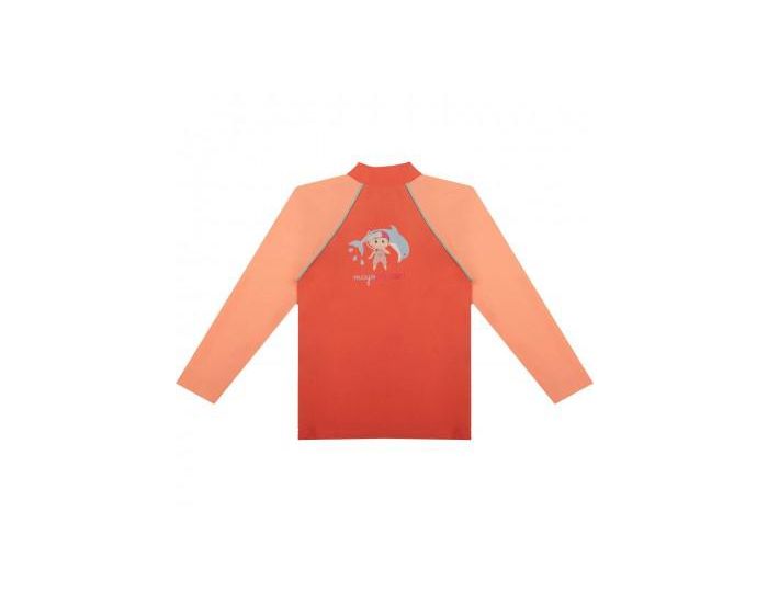 MAYOPARASOL Peachy Tee-Shirt Anti-UV Bb Manches Longues - Pche