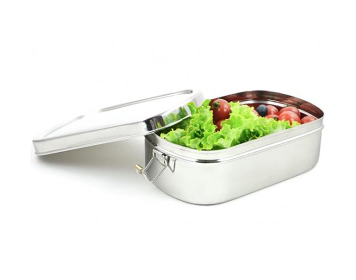 ECOLUNCHBOX Lunch Box Inox Big Ovale