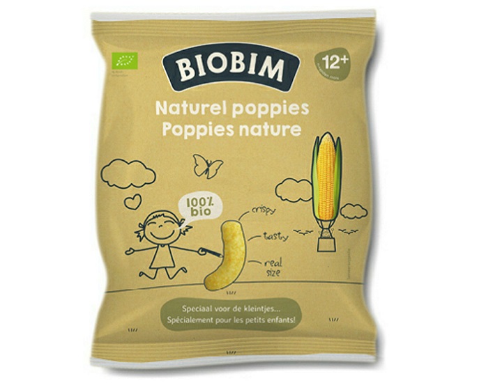 BIOBIM Poppies au Naturel - 25 g - Ds 12 mois