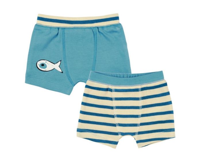 LA QUEUE DU CHAT Lot de 2 Boxers Bio