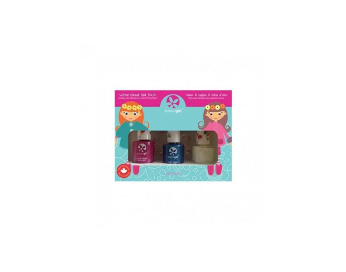 SUNCOAT GIRL Coffret Vernis Princesse Sirne - Ds 3 ans