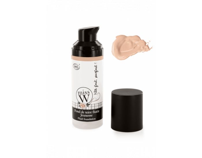 MISS W Fond De Teint Fluide Jeunesse Bio