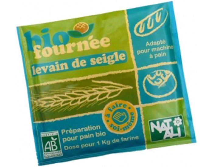 NAT-ALI Biofourn�e Levain de Seigle - 42 g