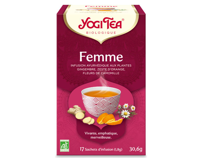 YOGI TEA Tisanes en Sachet - Femme - 17 Sachets